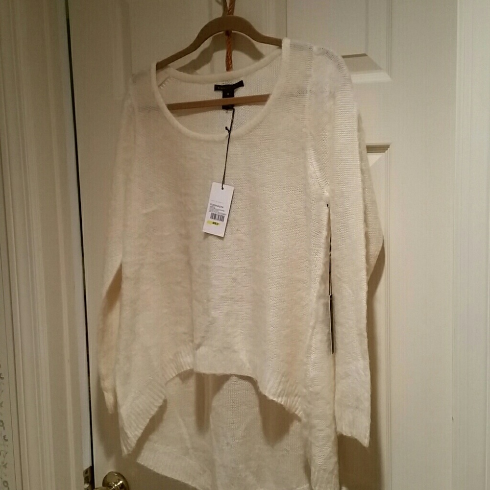 BCBGMACAZRIA Pearl/Ivory Sweater